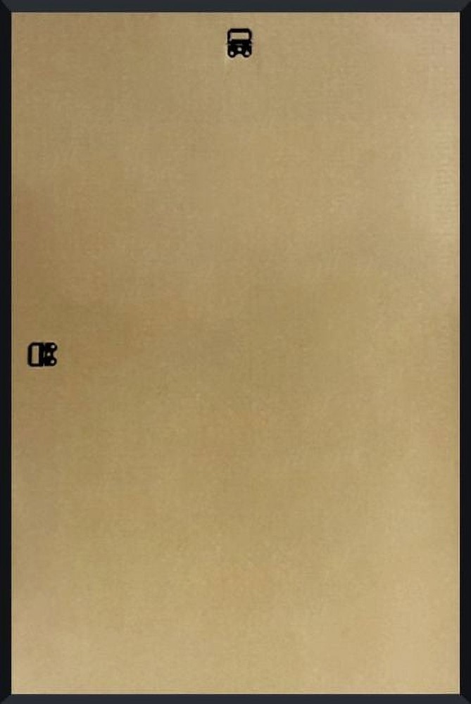 Mainstays Basic Black Poster Frame - 24x36, Tabletop/Wall Use, Photo Display