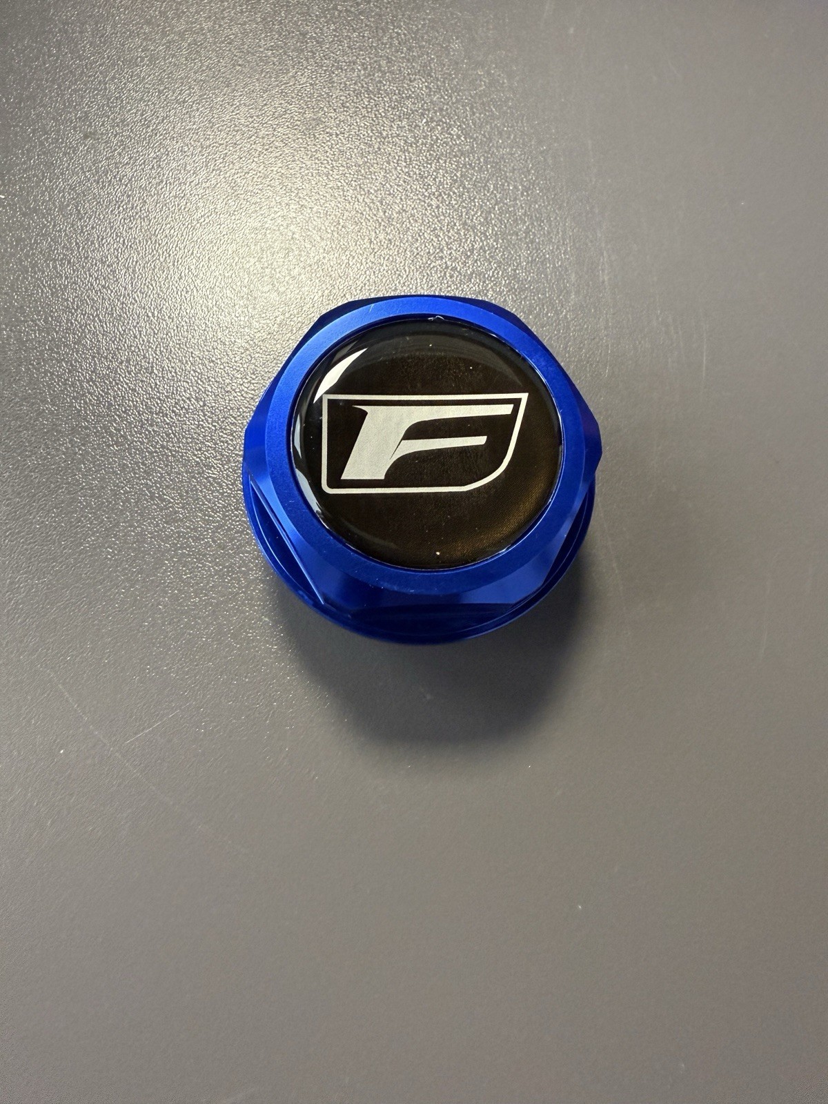 Rated F Blue Billet Aluminum Oil Cap Fits Lexus RCF iSF GSF LC500 IS500