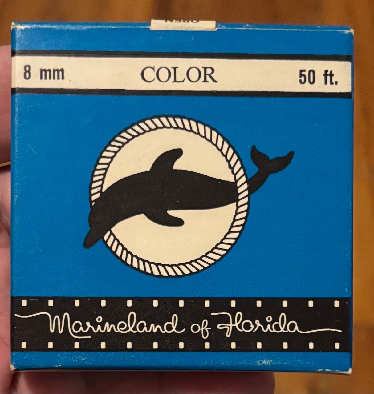 Vintage Marineland Florida Souvenir 8mm Color Film