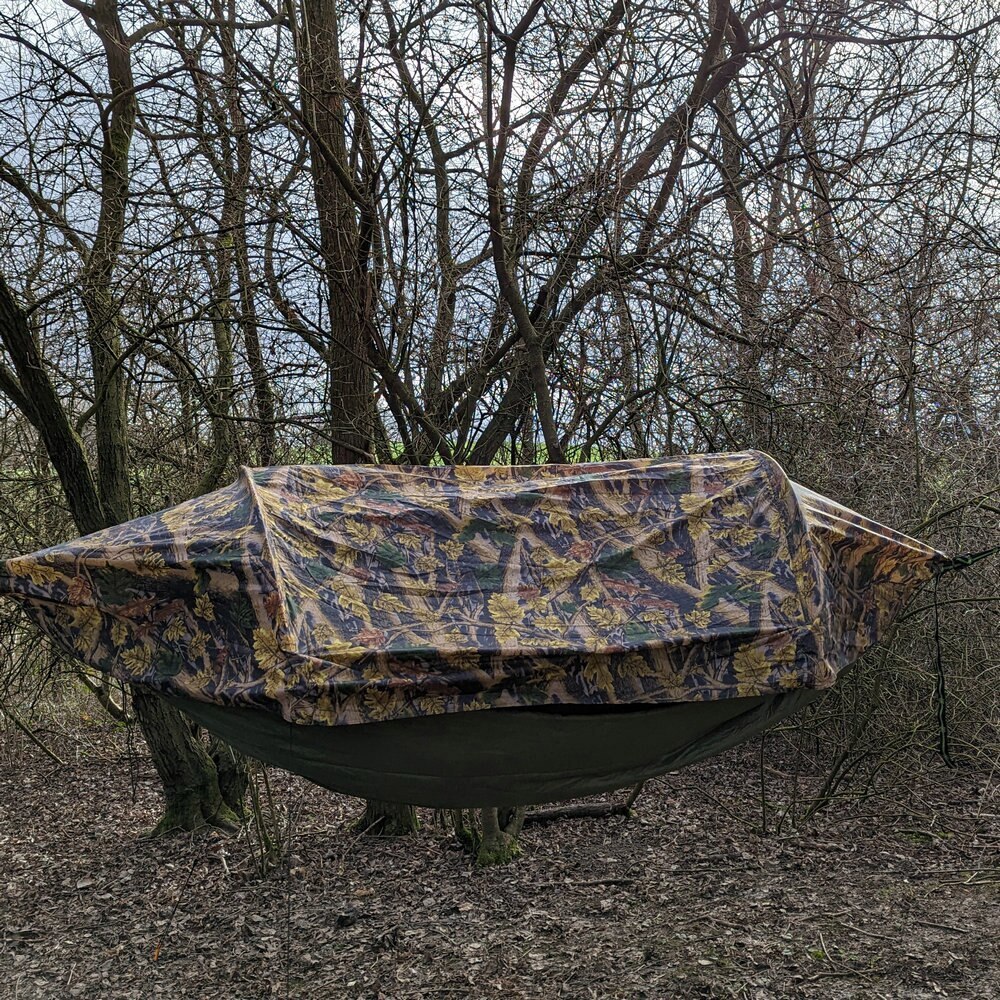 2 Person Hammock Tent With Bug Net and Rain Fly For Camping Hiking Hanging Bed