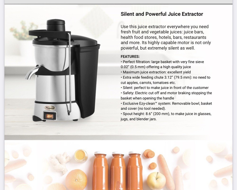 Commercial Juice Extractor