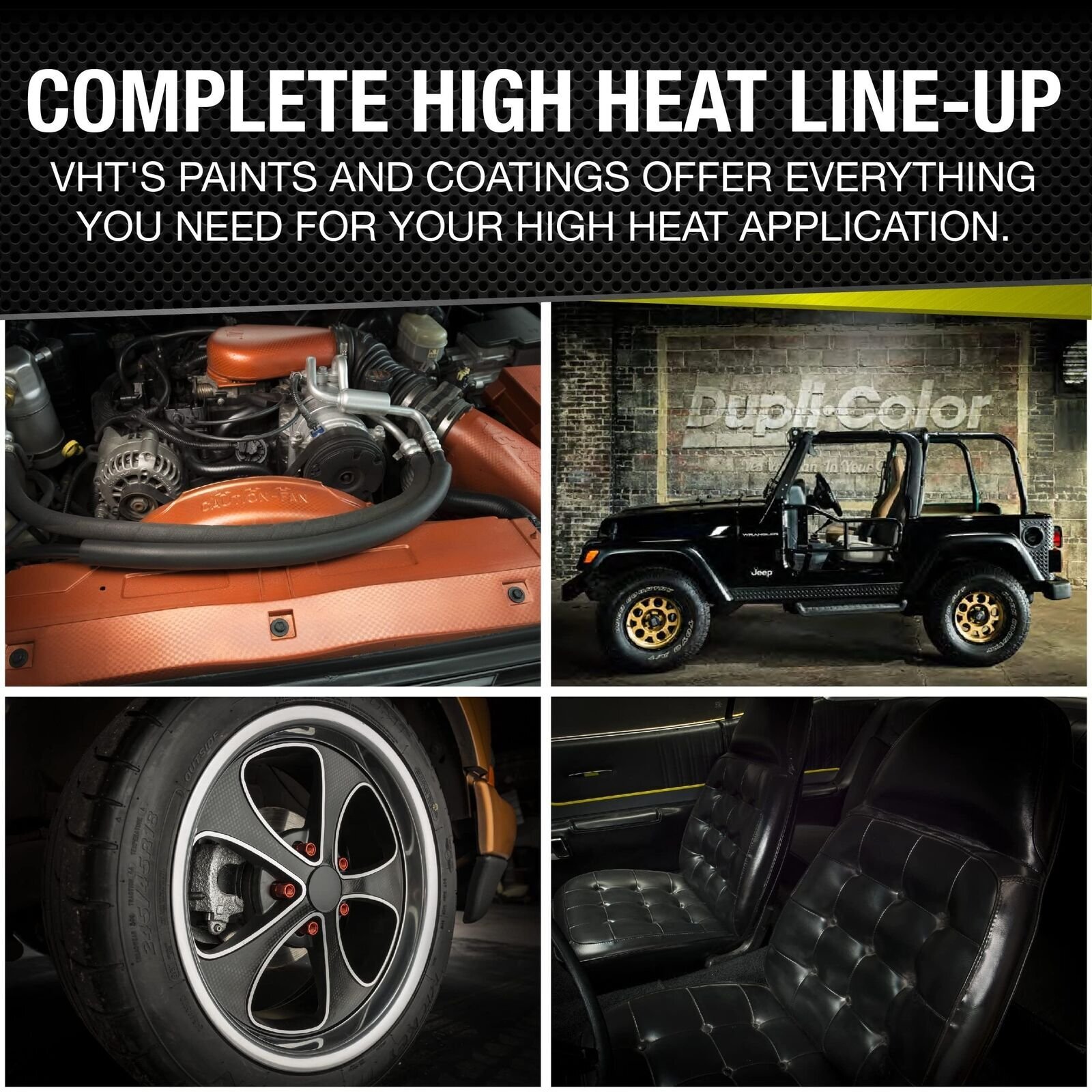 VHT SP730 Gloss Clear Brake Caliper Paint Can - 11 oz.