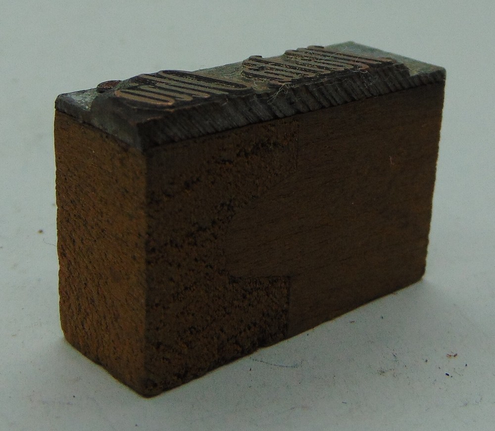 Printing Letterpress Printers Block Malta Ohio