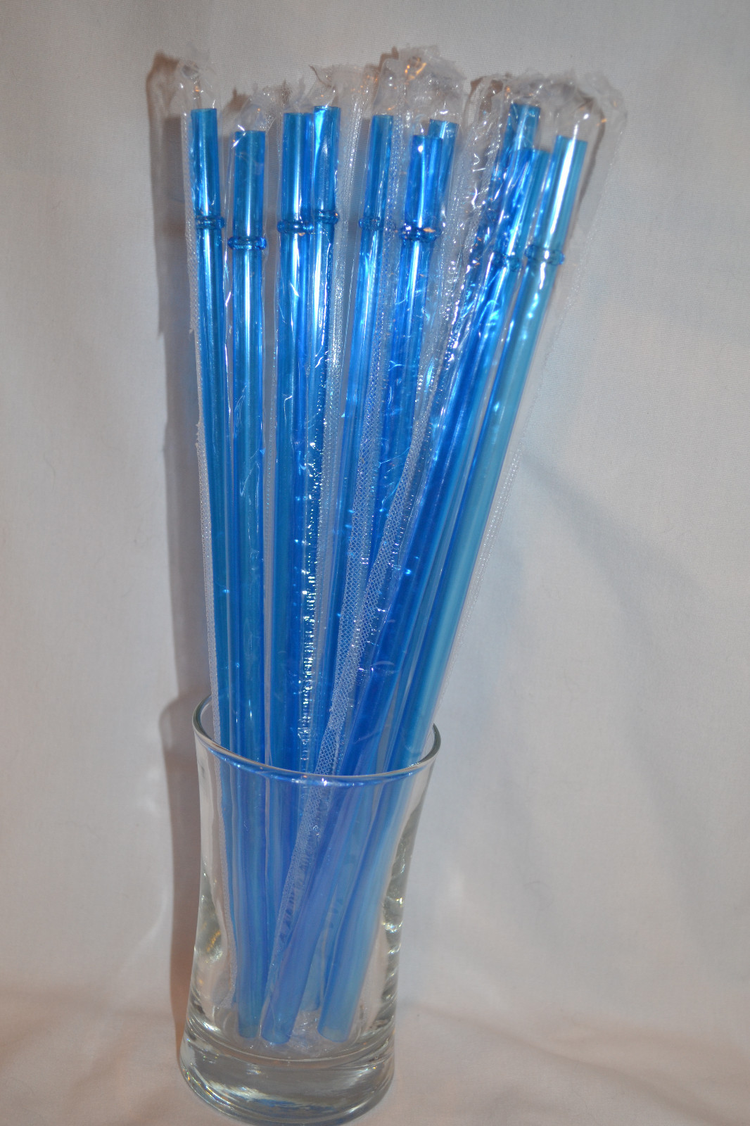 Reusable Straws Clear Solid Colors Plastic Acrylic 9” Rings BPA Free Sealed #2
