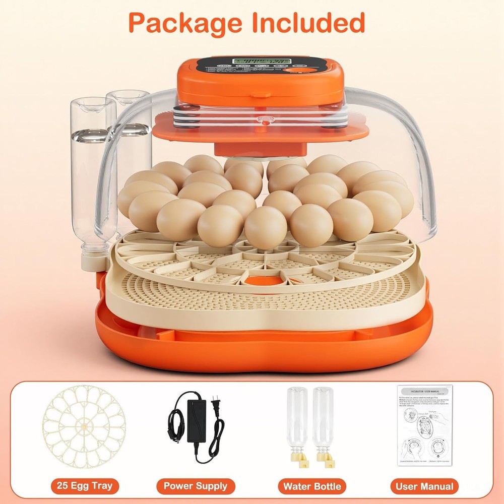 Compact Egg Incubator for Multiple Bird Species
