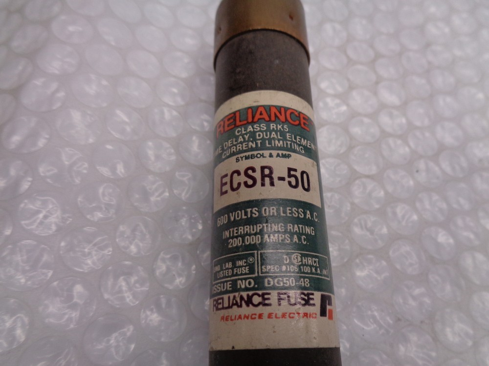 RELIANCE ECSR-50 FUSE NSNP