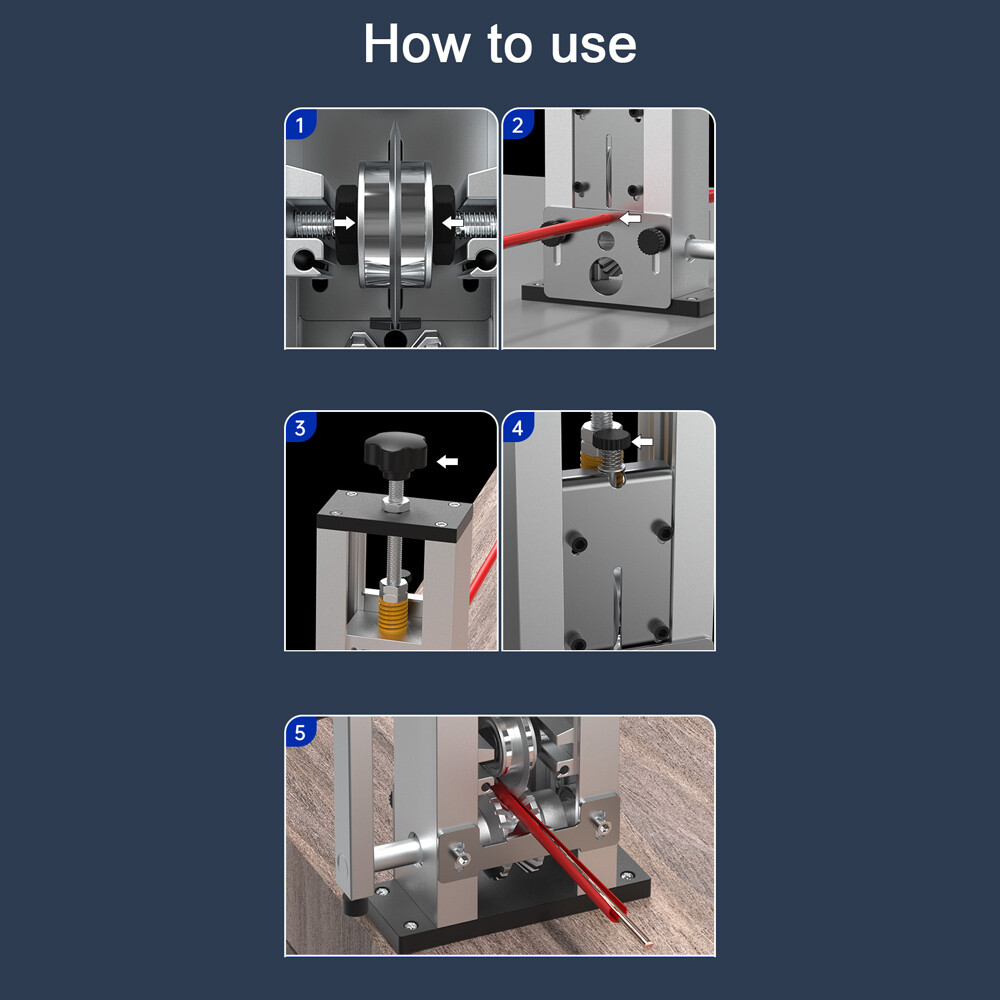 Manual Scrap Wire Stripping Machine Copper Wire Cable Stripping Electric O7Q3