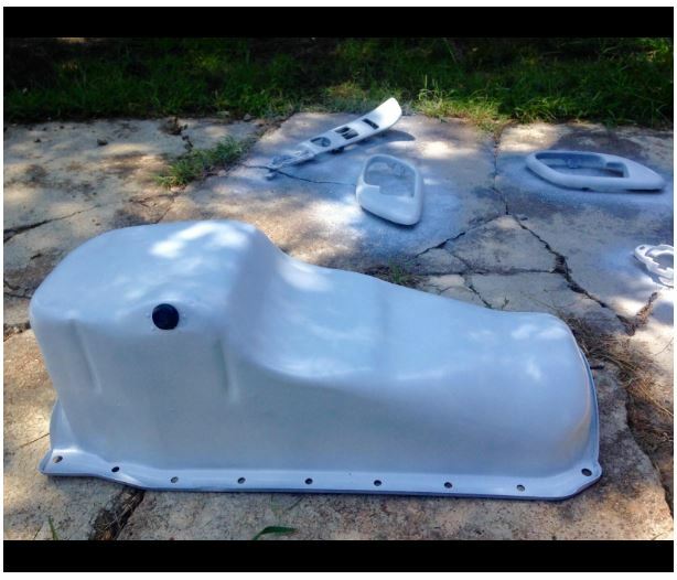 2Pk White Paint High Heat Coating Engine Enamel Blocks Headers Caliper Brake