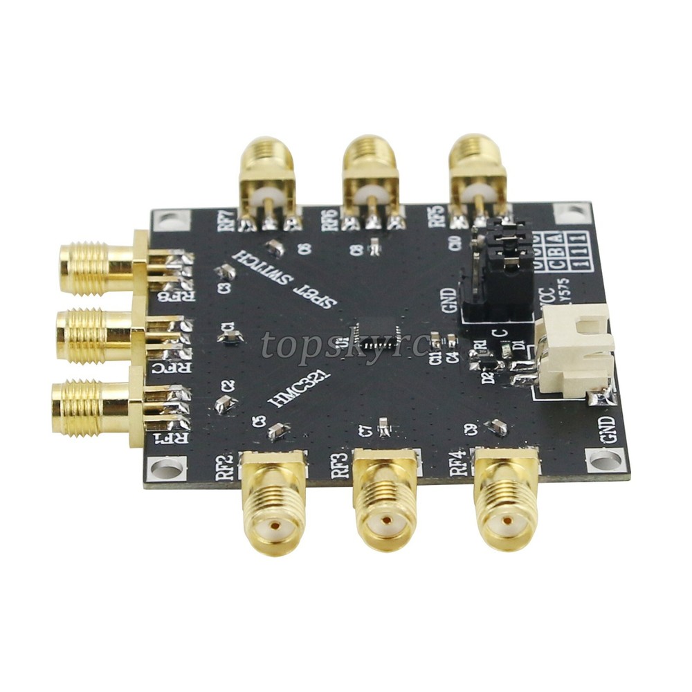 HMC321 RF Switch Module 1 Open 8 RF Switch 8GHz Frequency 5V SMA Interface tps