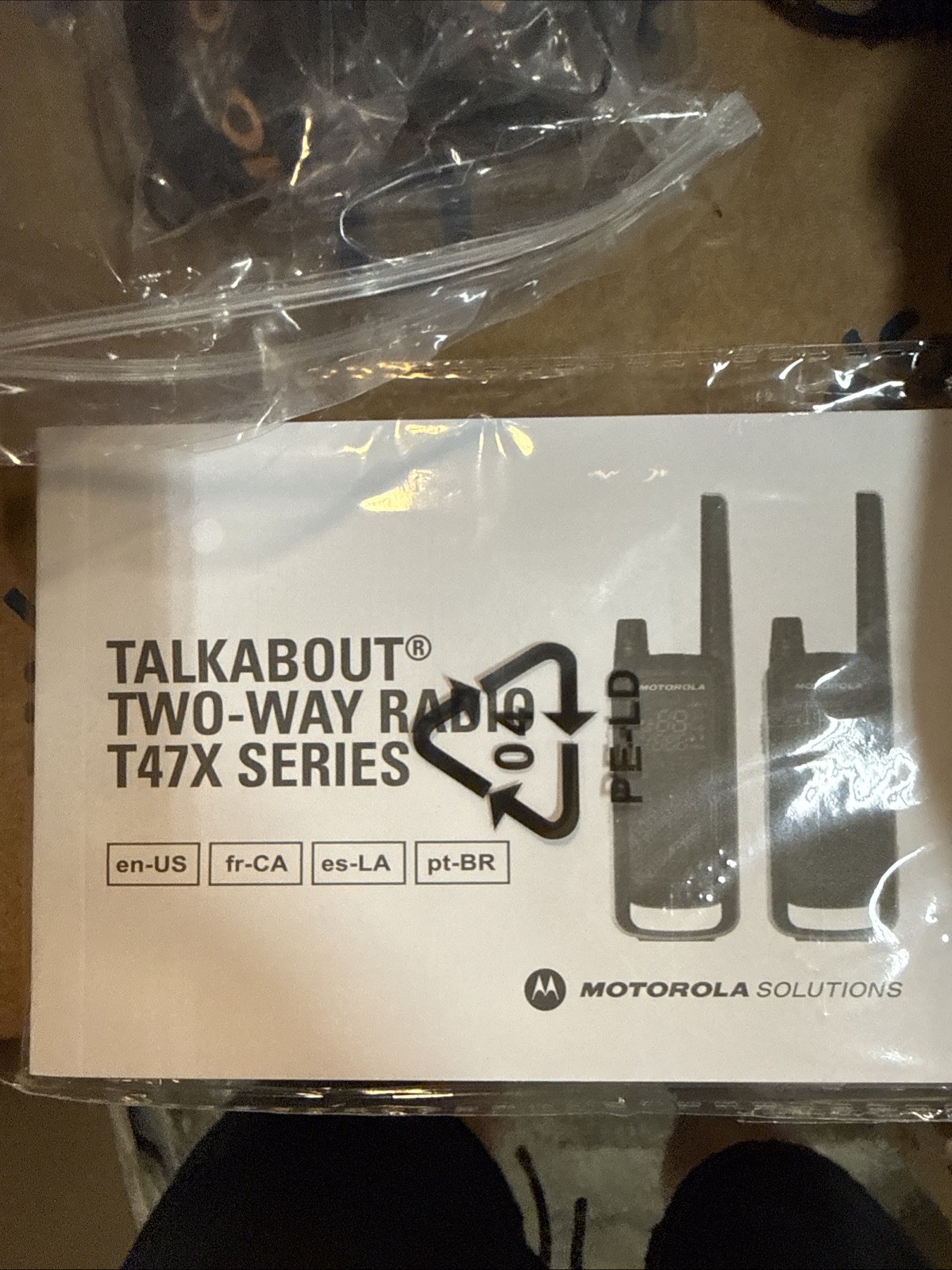 Motorola Talkabout Two-Way Radio T47x Series