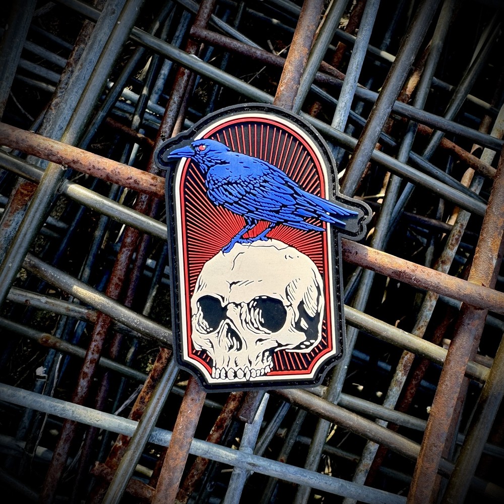 Patriot Patch Co. - Raven Skull - Patch