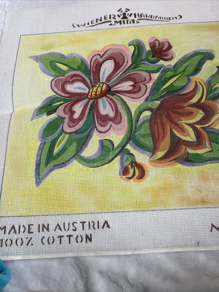 hand painted needlepoint canvases