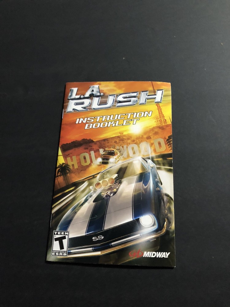 la rush ps2 Manual Only
