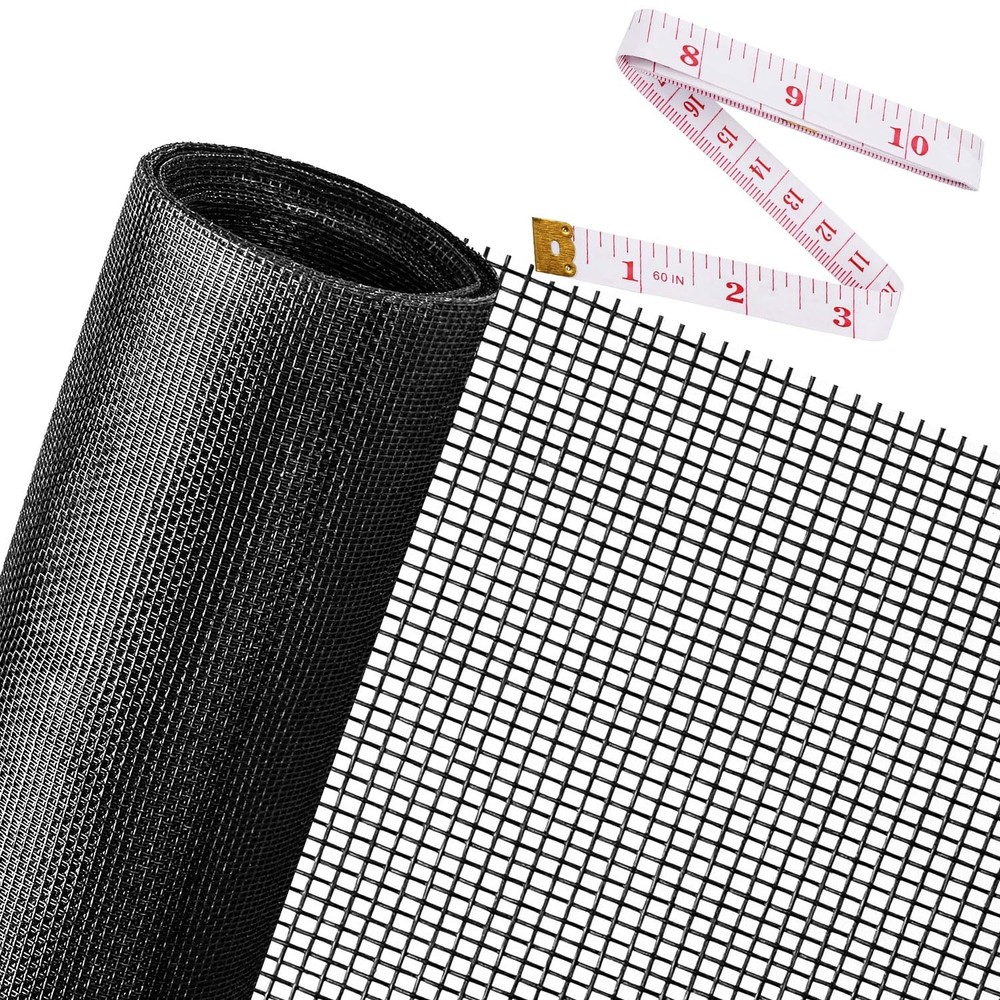 Pet Proof Window Screen Replacement Kit, 48''x 118'' Heavy Duty