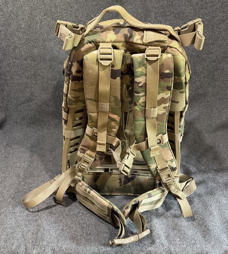 USGI Medium Rucksack Molle II OCP Ruck Backpack Complete Assembly