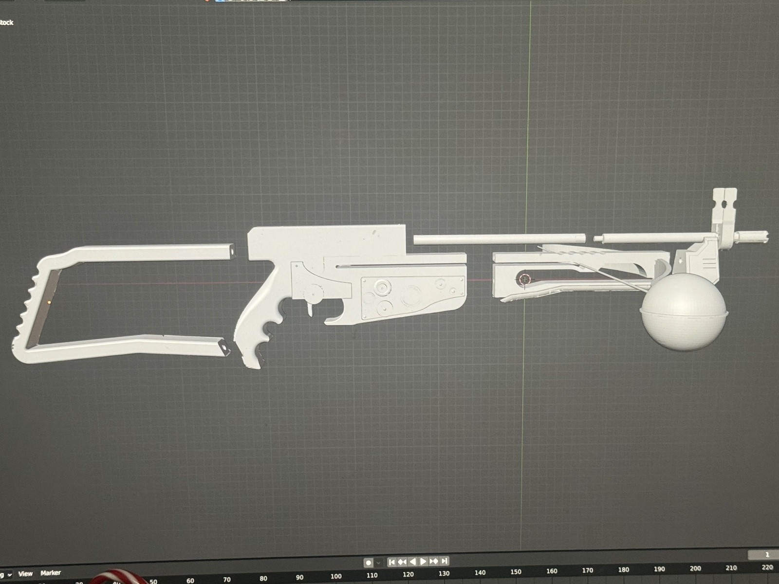 Chewbacca 1:1 Scale Bowcater Blaster KIT (You Assemble) PLEASE READ DESCRIPTION