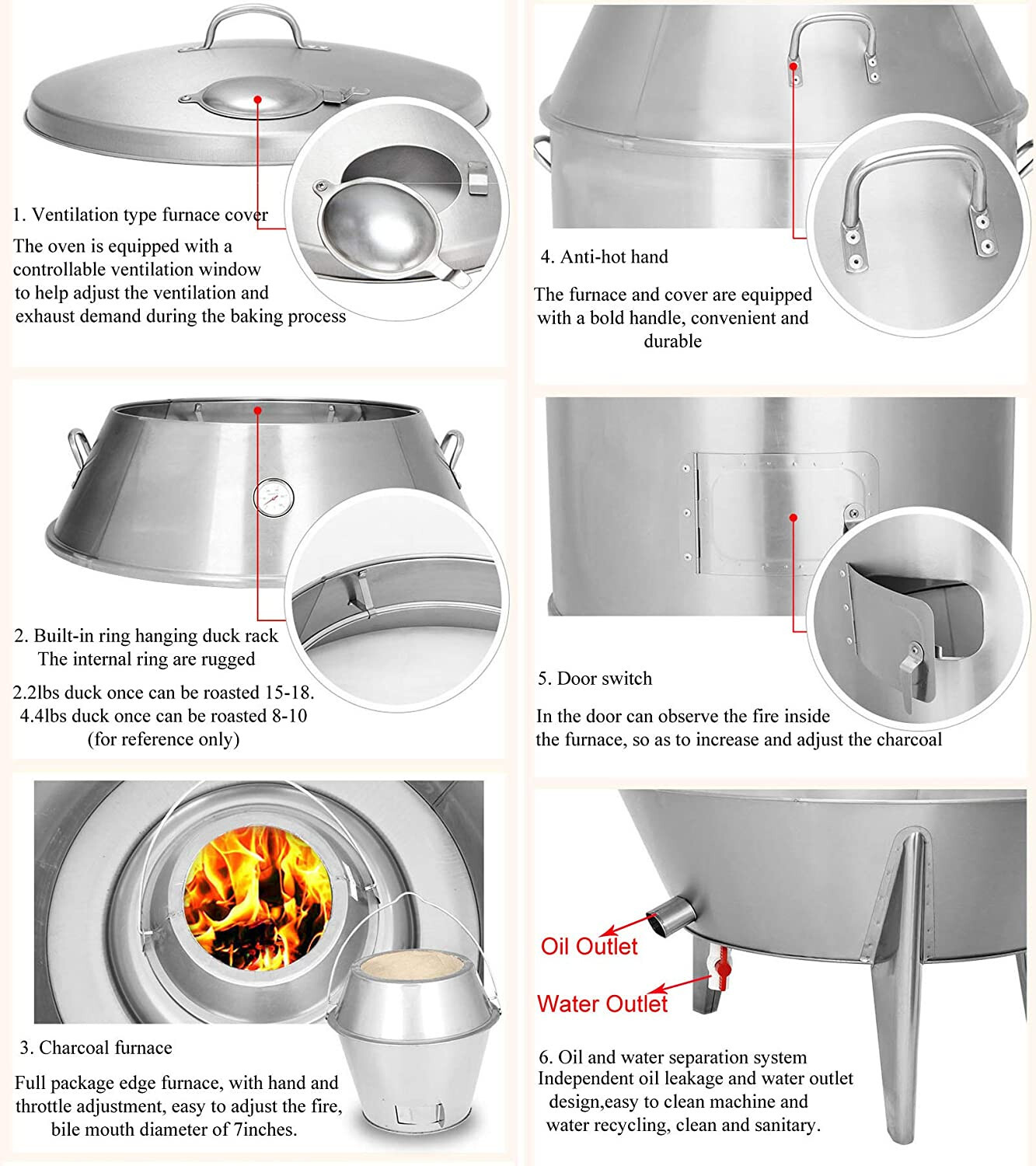 16L High Pressure Fried Chicken Machine 110V Chicken Pressure Food Oven Fryer