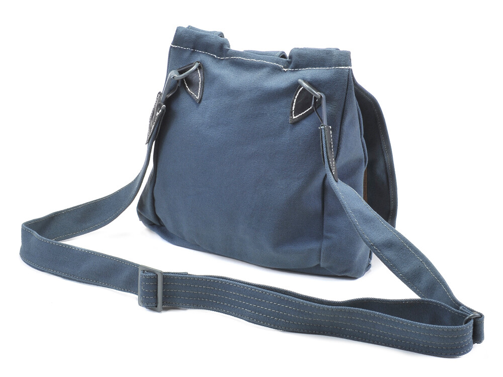 German WW2 M31 Bread bag with Shoulder Strap Luftwaffe Blue
