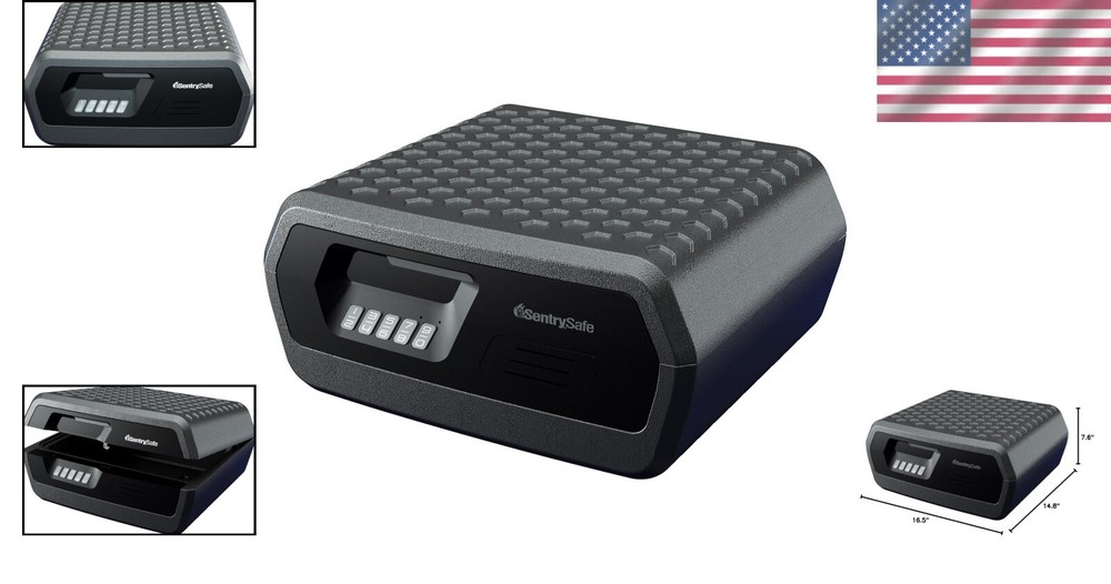 Waterproof Fire Safe with Digital Lock - Compact 0.36 Cu Ft Storage Solution