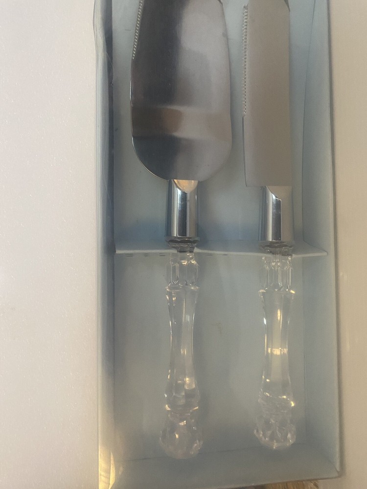 Cake Server Set 2PC Silver