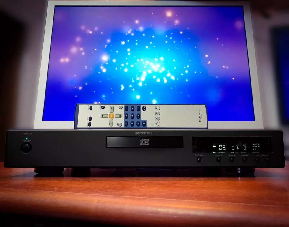 ROTEL RCD-06 🌈RaRe🌈 24-Bit Compact Disc Player