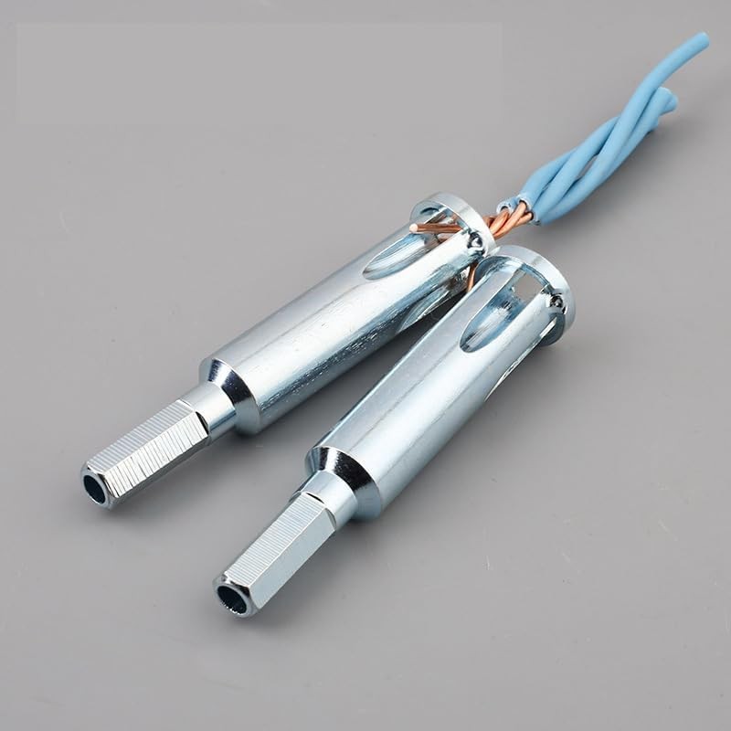 2Pcs Electrical Twisting electrician automatic stripping 90mm/3.54", Silver
