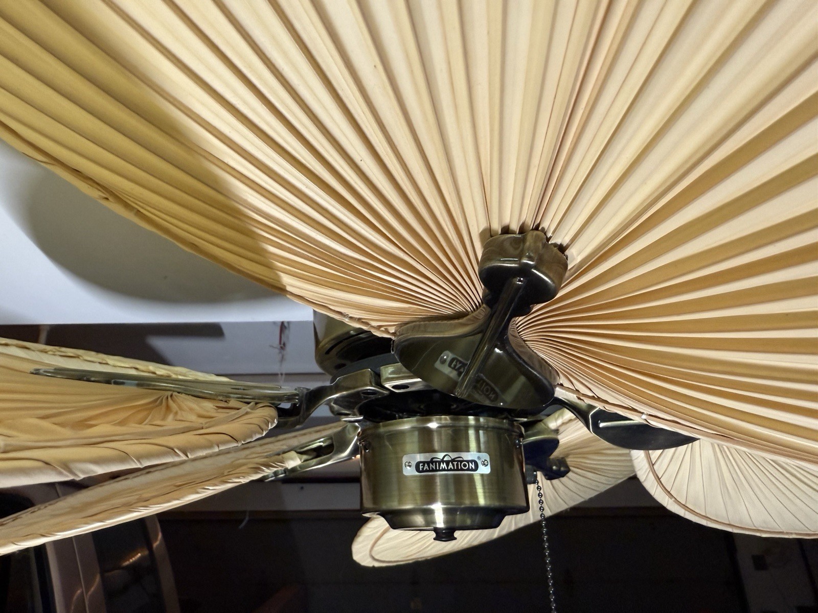 Fanimation Islander Natural Palm Blade 52” Ceiling Fan