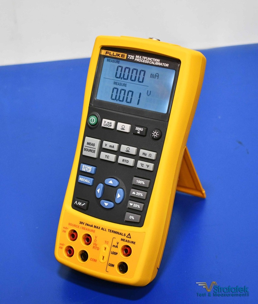 Fluke 725 Multifunction Process Calibrator - NIST Calibrated with Data
