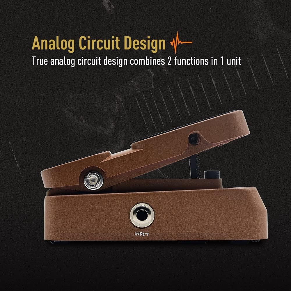 Dual Function Guitar Volume & Expression Pedal