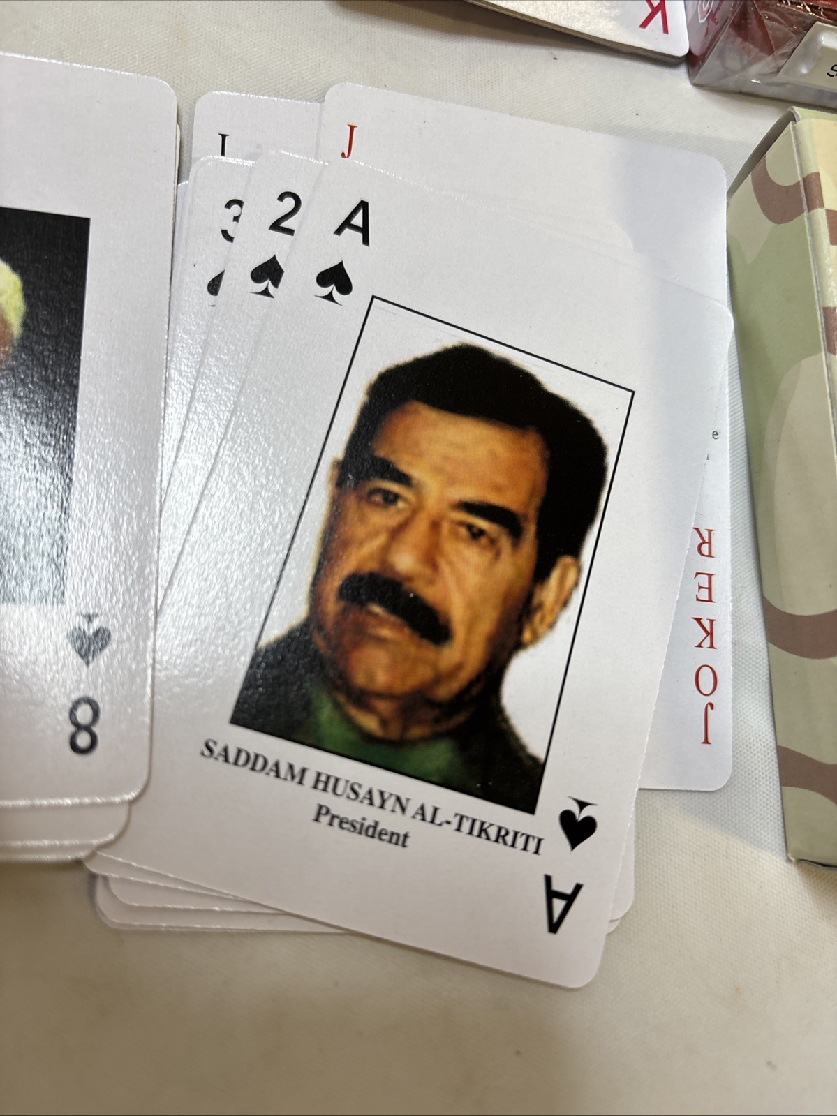 Iraq's Most Wanted & Operation Iraqi Freedom Heroes of War Playing Card 2 Decks
