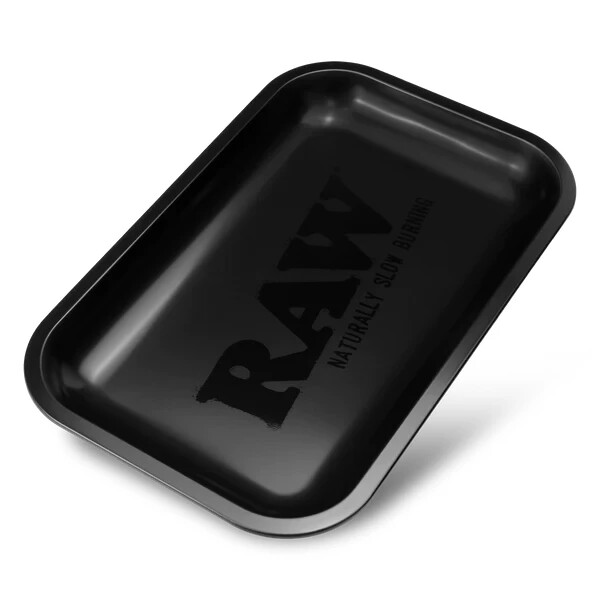 RAW Matte Black Small Rolling Tray