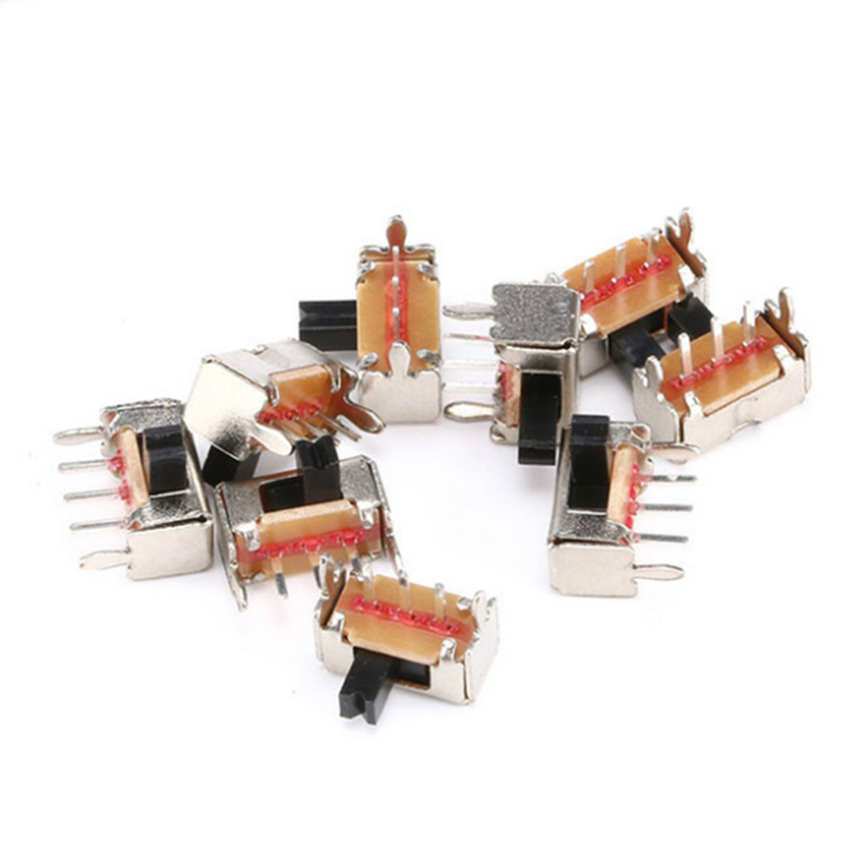 Mini Slide Switch On-OFF 2 Position 3 Pin Micro Toggle PCB 3mm Handle SK12D07VG3