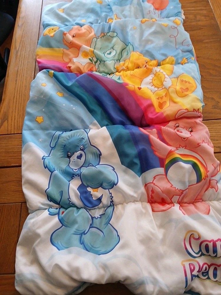 Care Bears Sleeping Bag Clouds & Rainbows
