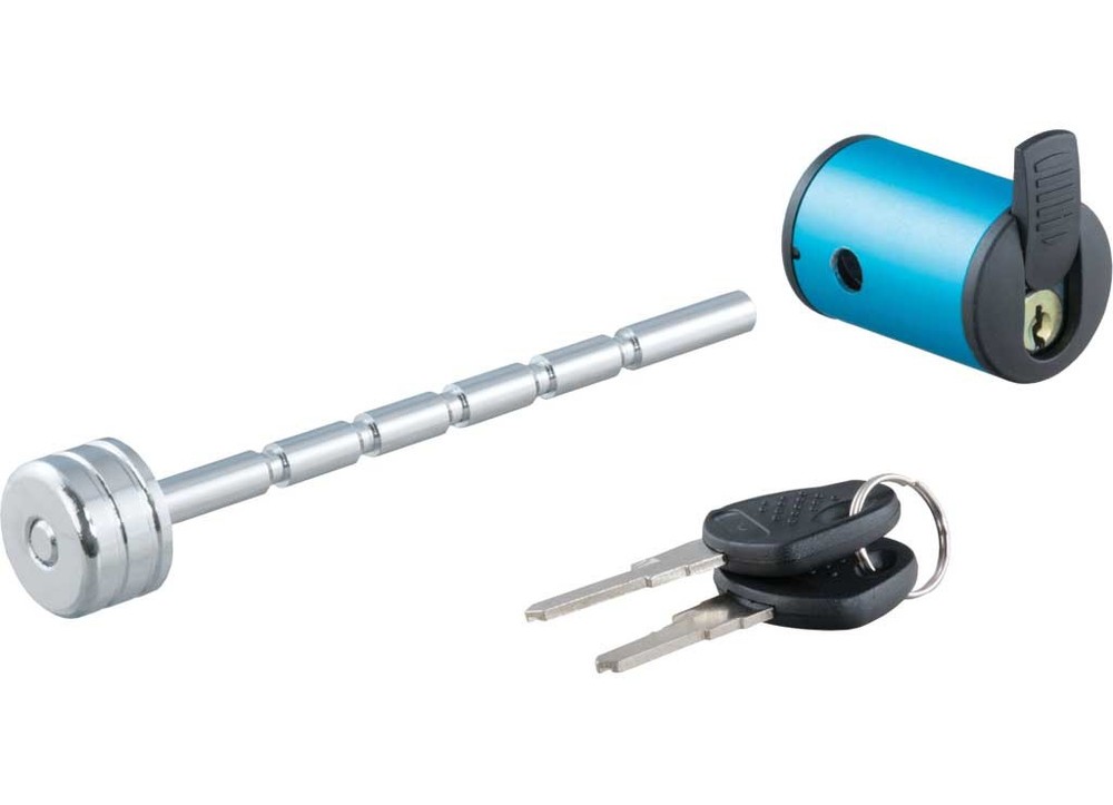 Curt 23503 Adjustable Coupler Lock w/Blue Anodized Head