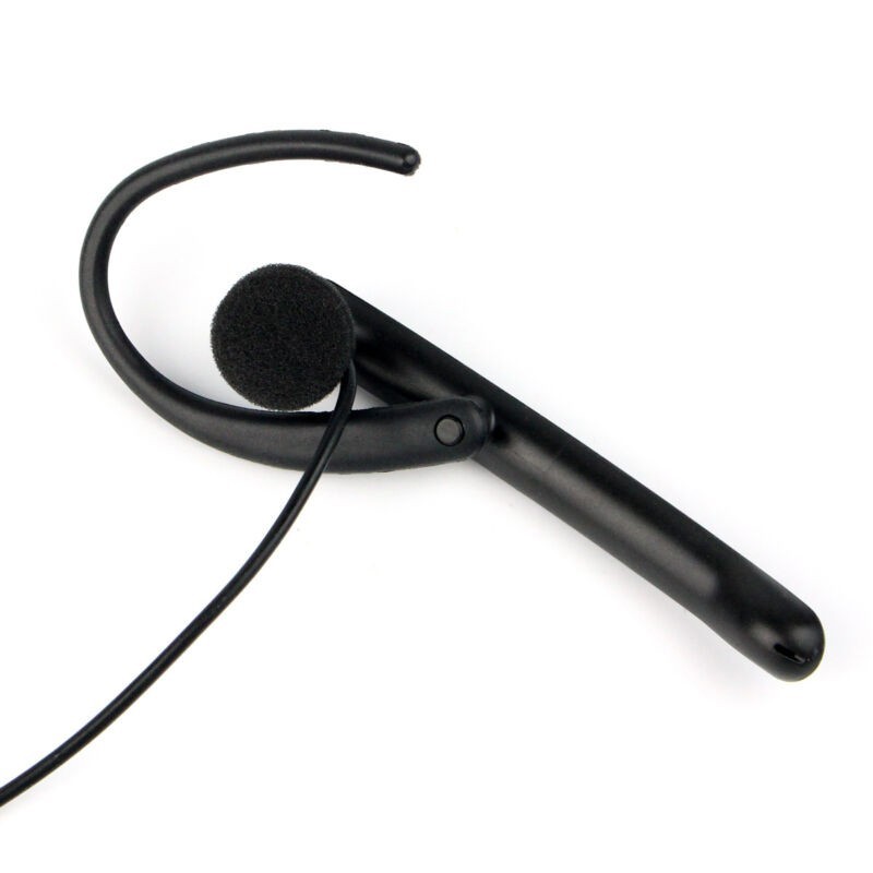 Practical Mic Headset For KPG KPG27D KPG29D 2-Pin Bar Communication