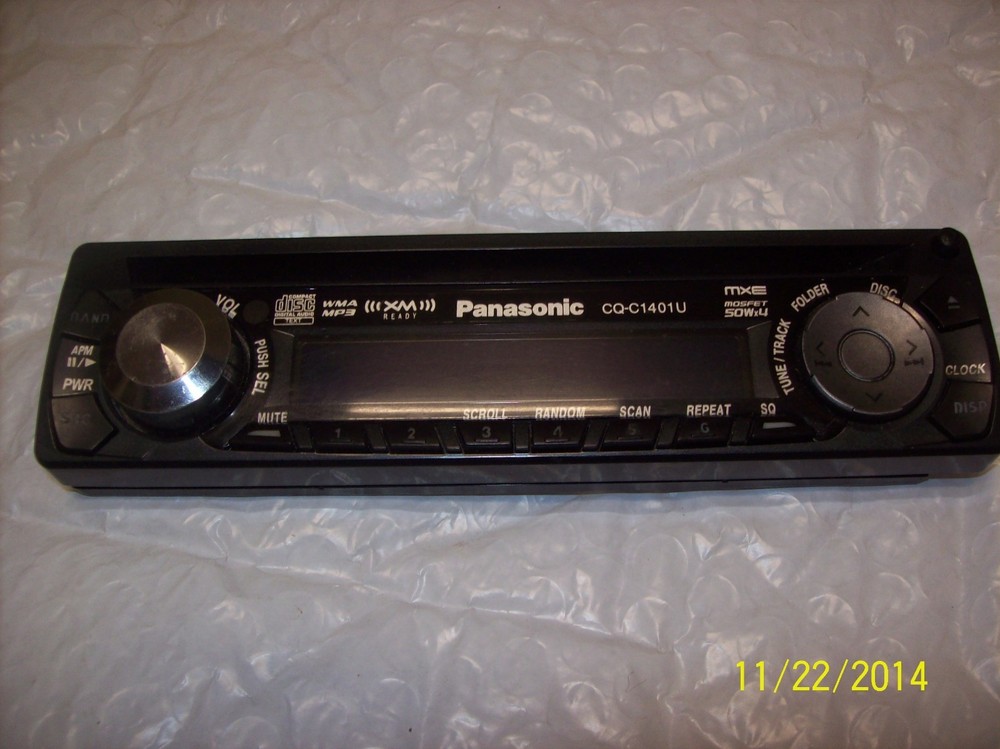Panasonic CQ-C1401U  Faceplate ONLY GUARANTEED