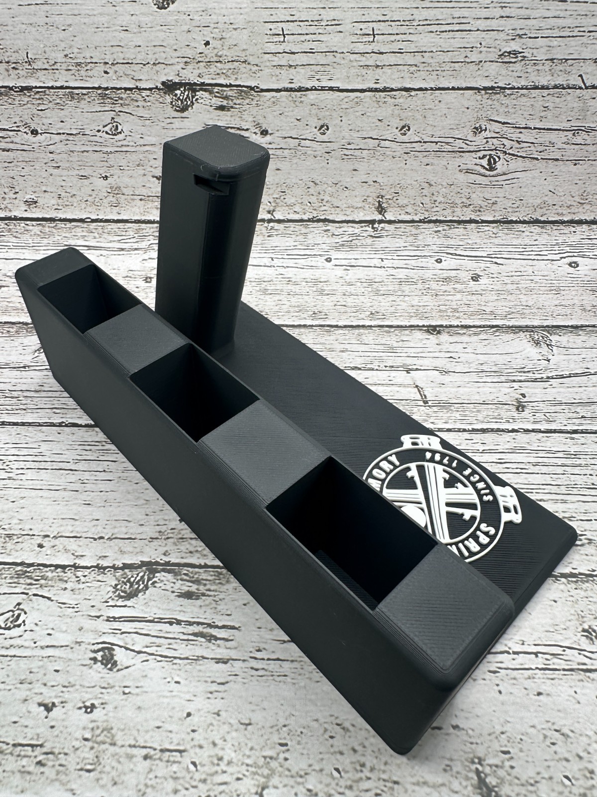 Springfield Prodigy Pistol Display Stand + 3 Mag Holder – Black Polymer