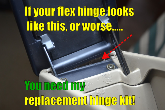 1999-2001 Corolla Center Console Hinge Replacement with Support Arms