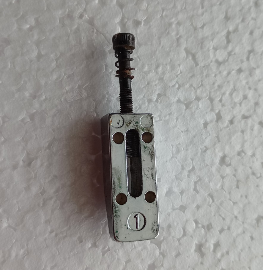 Ibanez Logo FAT-10 Tremolo Bridge String Saddle Low & High E strings #1