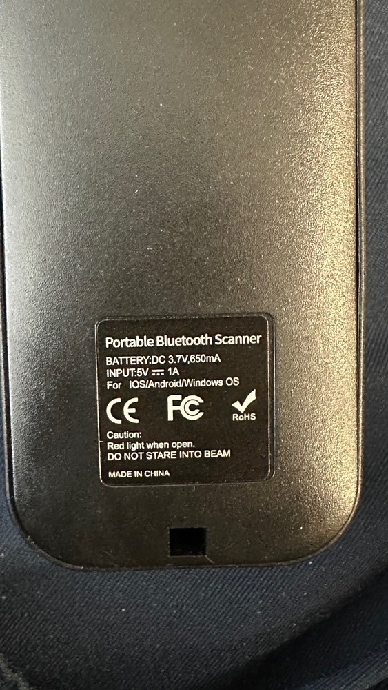 Eyoyo Portable Barcode Bluetooth Scanner