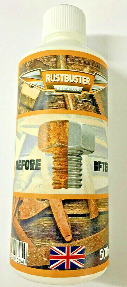 Rust Remover - Solution Removes Rust Easily - 500ml - FREE NEXT DAY POSTAGE