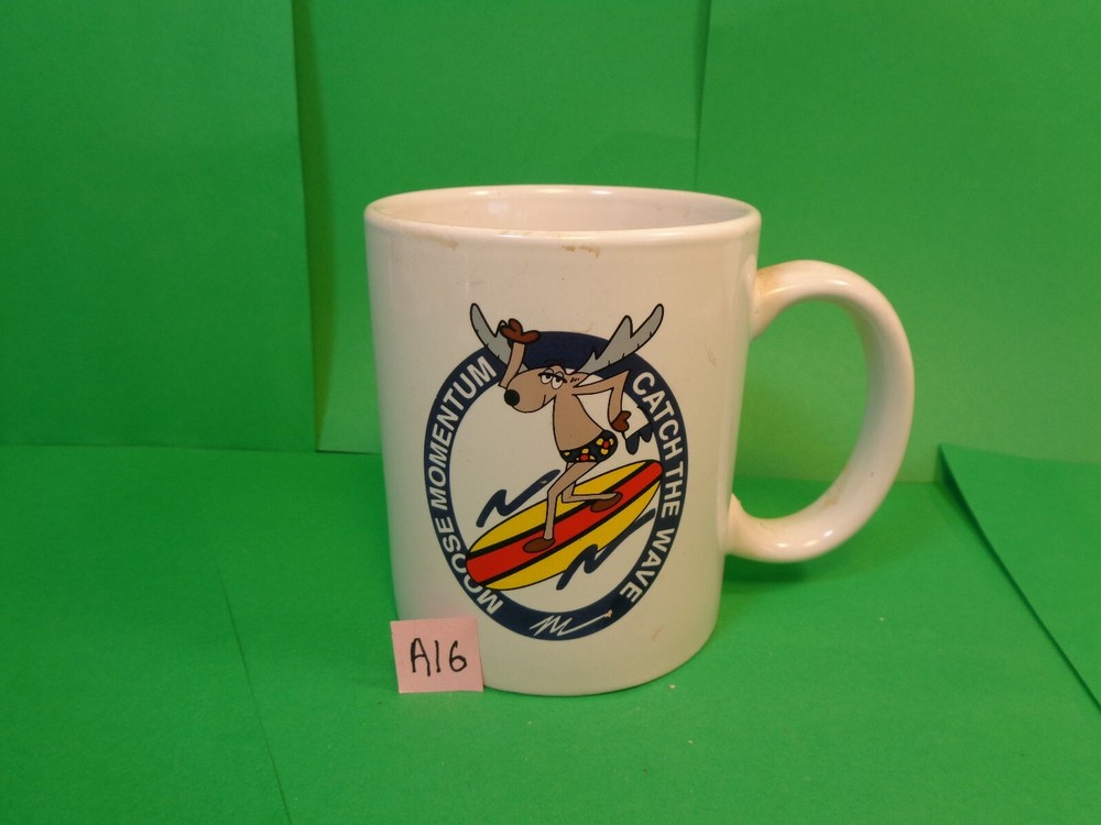 Moose Momentum/Catch The Wave Coffee Mug, MWare (Used/EUC)