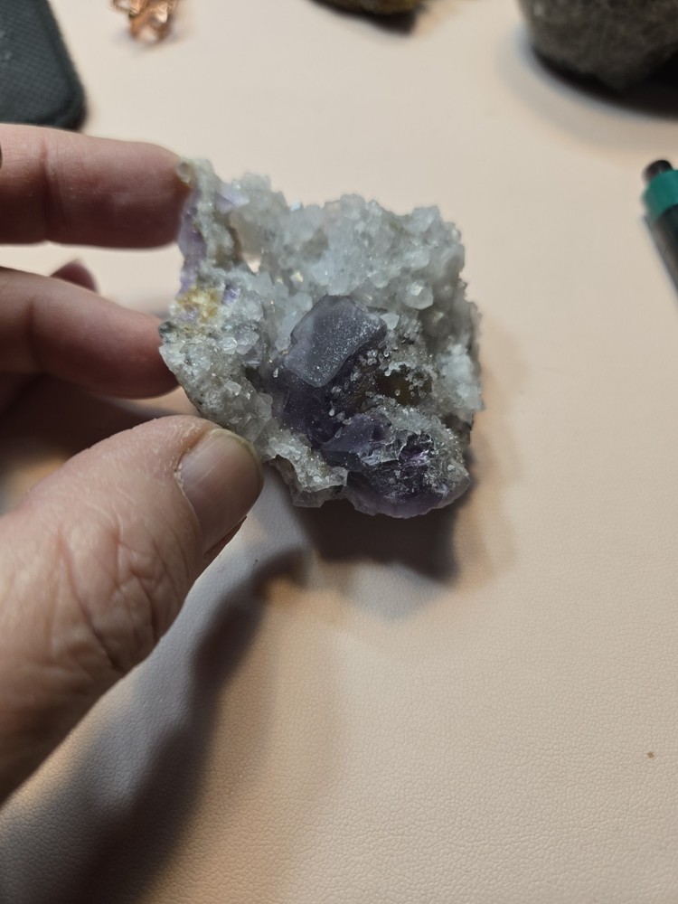 Natural Flourite Crystal Quartz?
