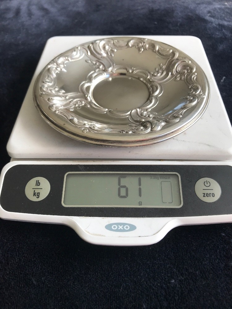 Antique 800 Silver Dish From Germany by WTB