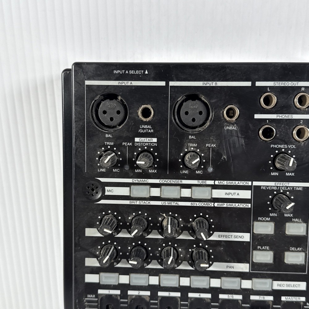 Fostex MR-8 mkii Digital Multitracker Tested Working With Power Cord