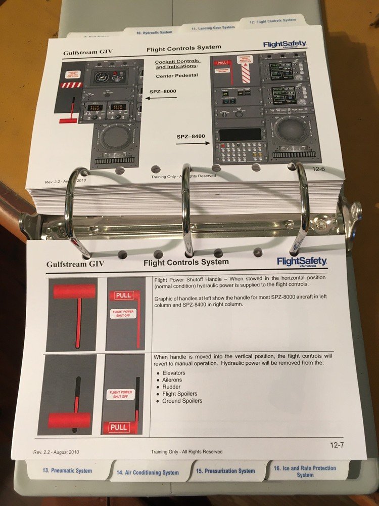 Gulfstream IV Pilot Training Handbook