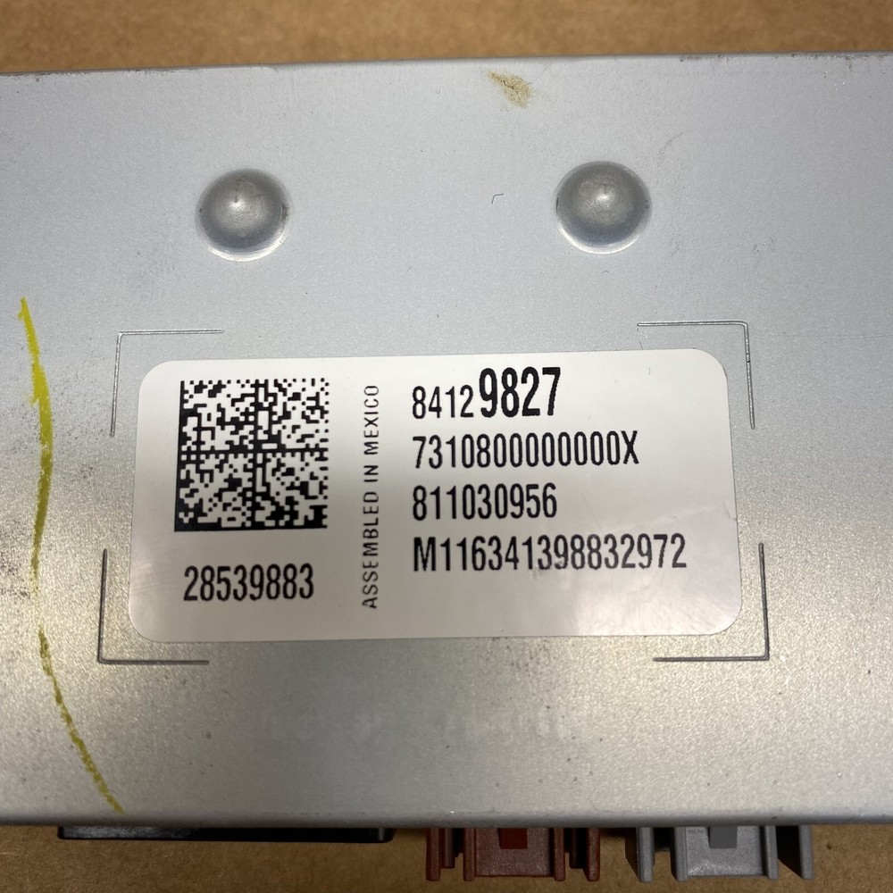 2017 GMC CHEVROLET HUMAN MACHINE INTERFACE HMI CONTROL MODULE OEM 84129827