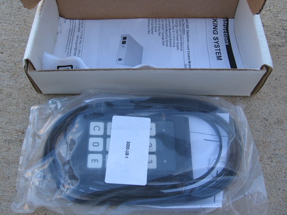Chatsworth 16147-008 Network Keypad Module Electronic Cabinet Locking $416