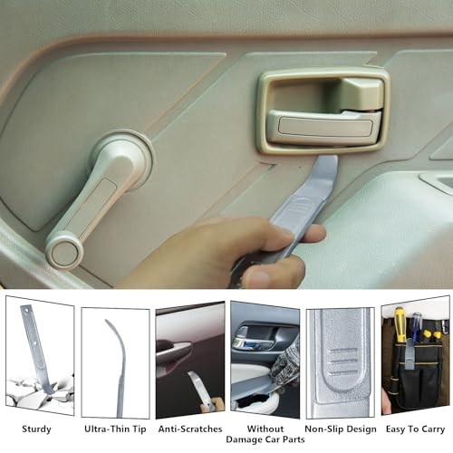 4140 Pry Tool, Trim Removal Tool, Panel Removal Tools for Auto Trim, 4 pack