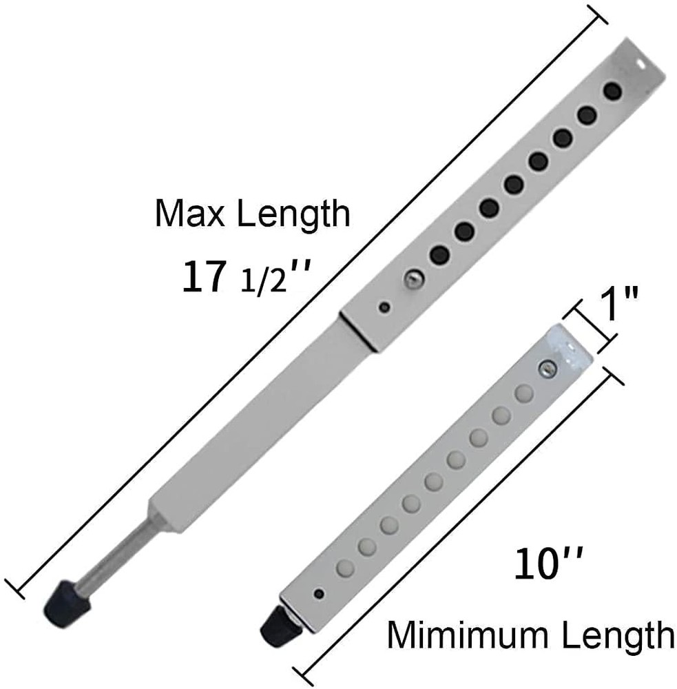 AC Security Window Lock Bar Window Security Bars - Sturdy Steel Extends from 1